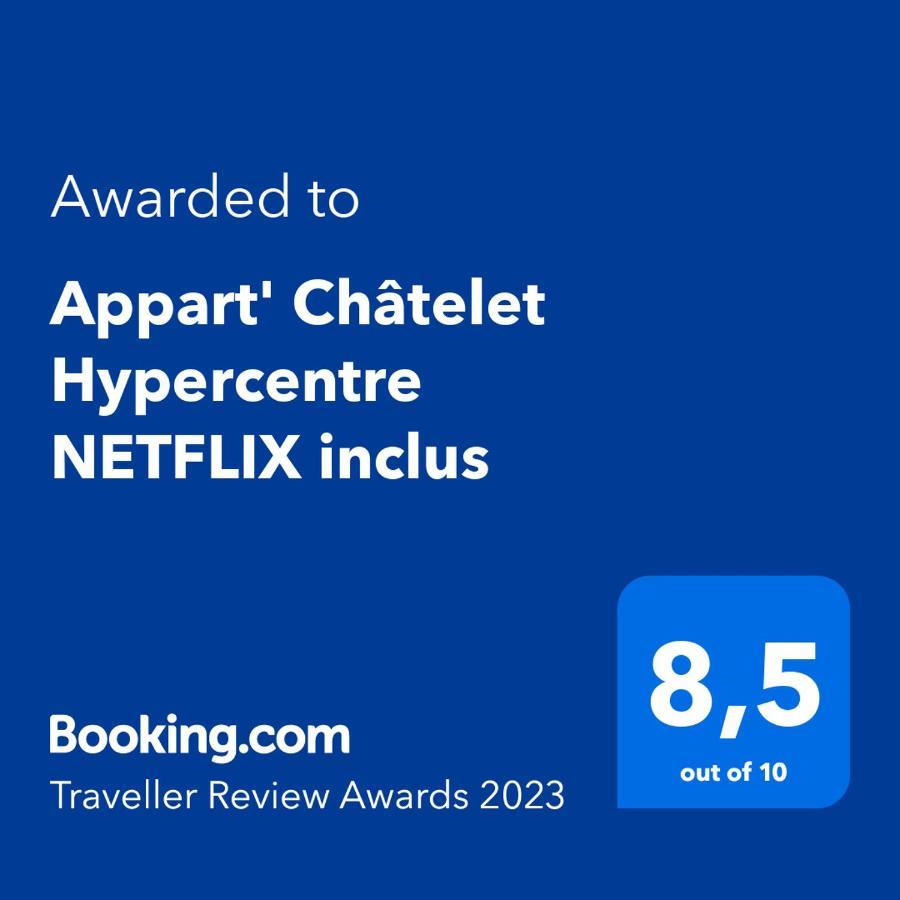 Appart' Chatelet Hypercentre Netflix Inclus Orleans Exterior photo